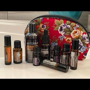 Lot of doTerra products.